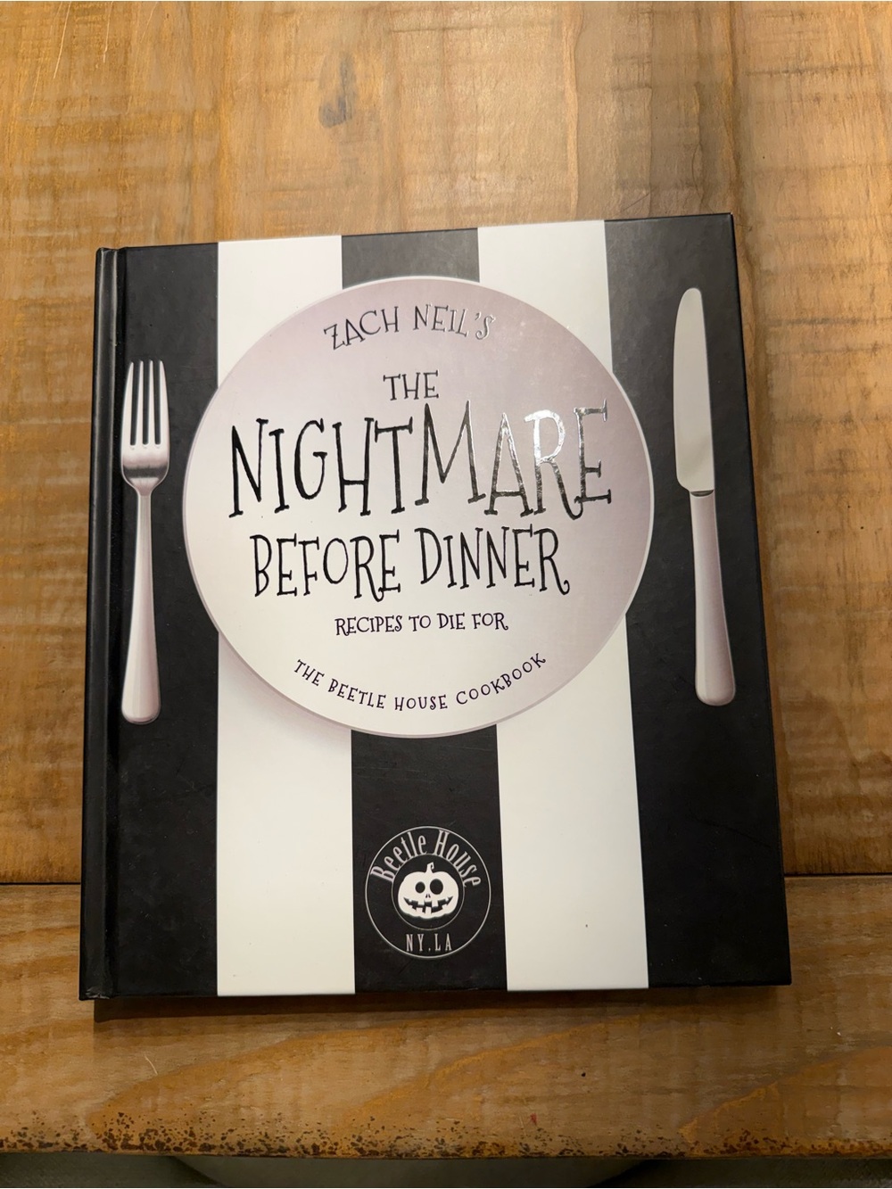Zach Neil The Nightmare Before Dinner Beetle House Goth Cookbook